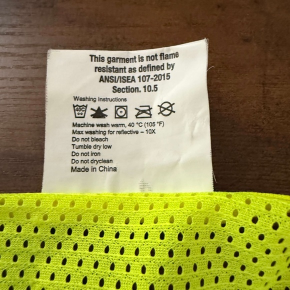 High Visibility Reflective Safety Vest for Men Women Work Construction Vest MED - Picture 3 of 4